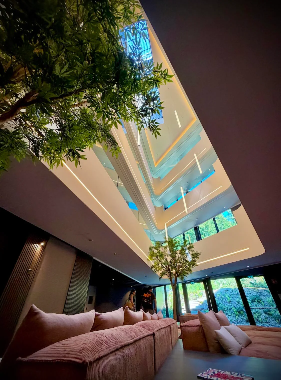 Chambre chaleureuse de l’hôtel Anatura Luxembourg