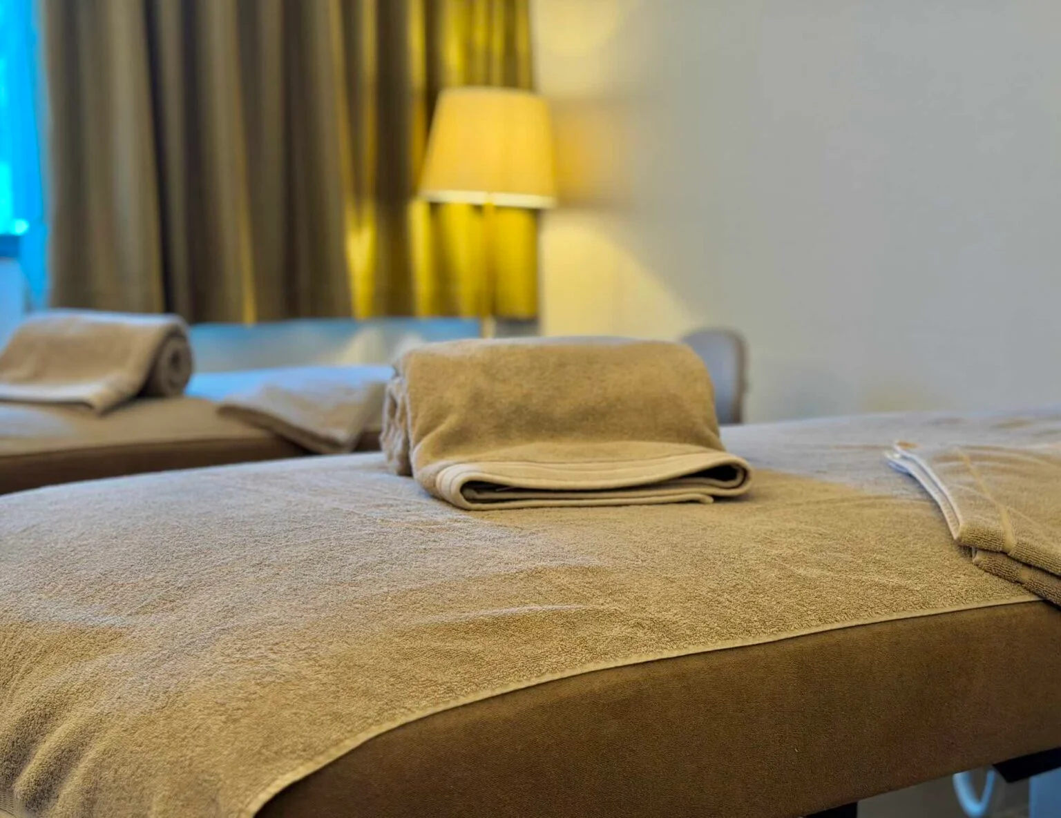Piscine et espace wellness d’Anatura Luxembourg