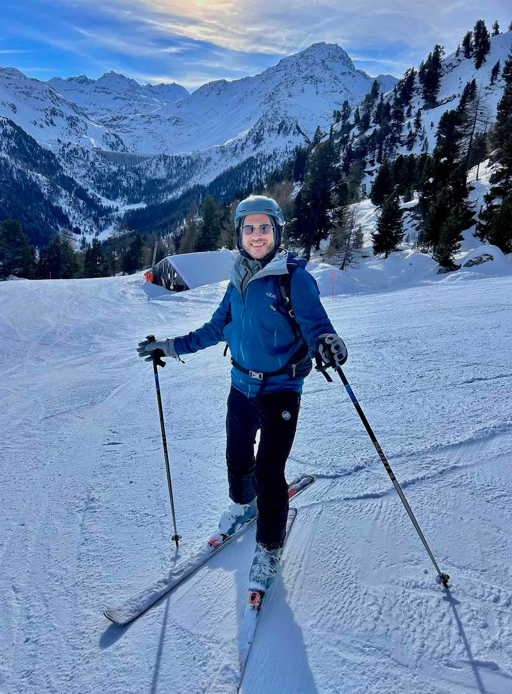 Skieur sur les pistes de Haute-Nendaz